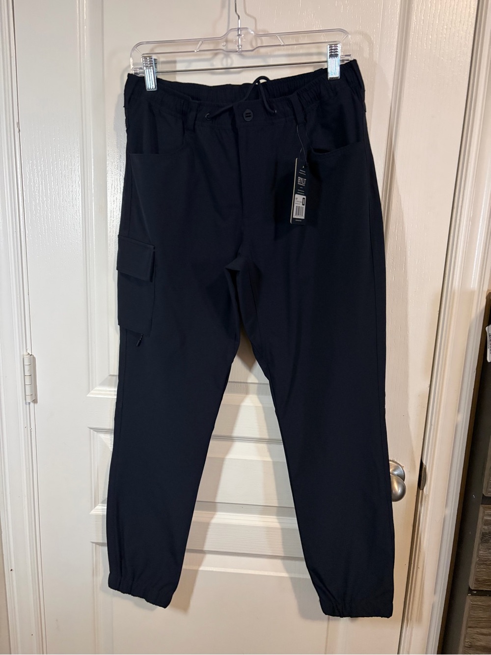BYLT Basics Black Cargo Joggers